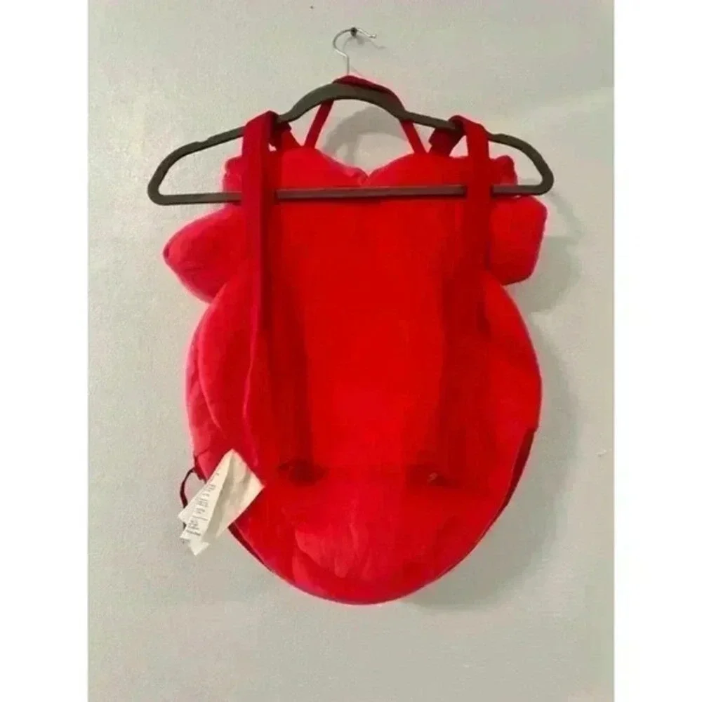 Strawberry Shortcake Plush‎ Backpack Purse Bag Life is Delicious Embroidered